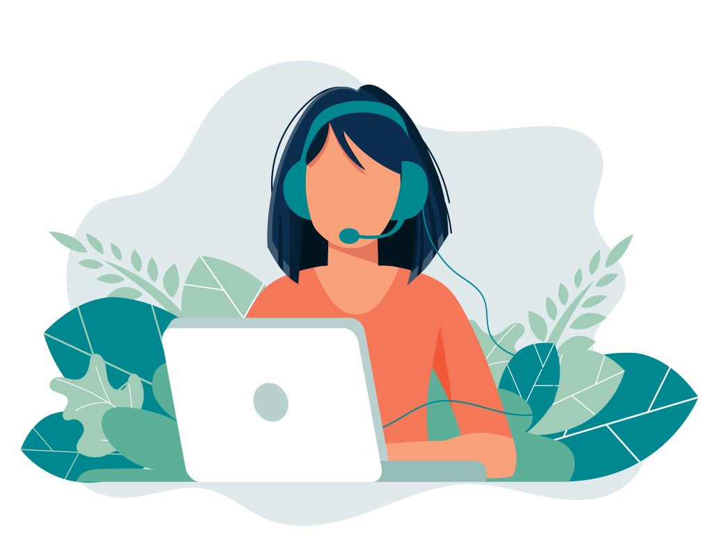 Accountant providing accessible tax planning services through online communication for small businesses